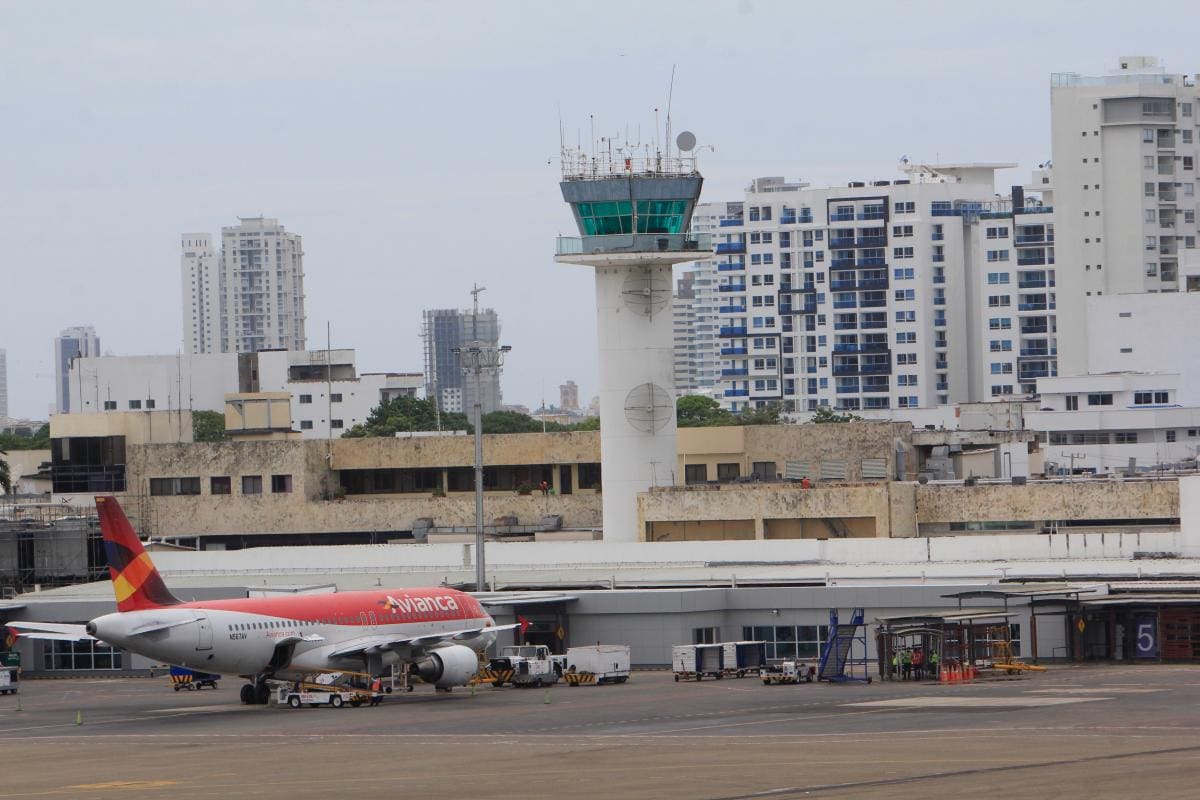 El aeropuerto Rafael Núñez será ampliado.