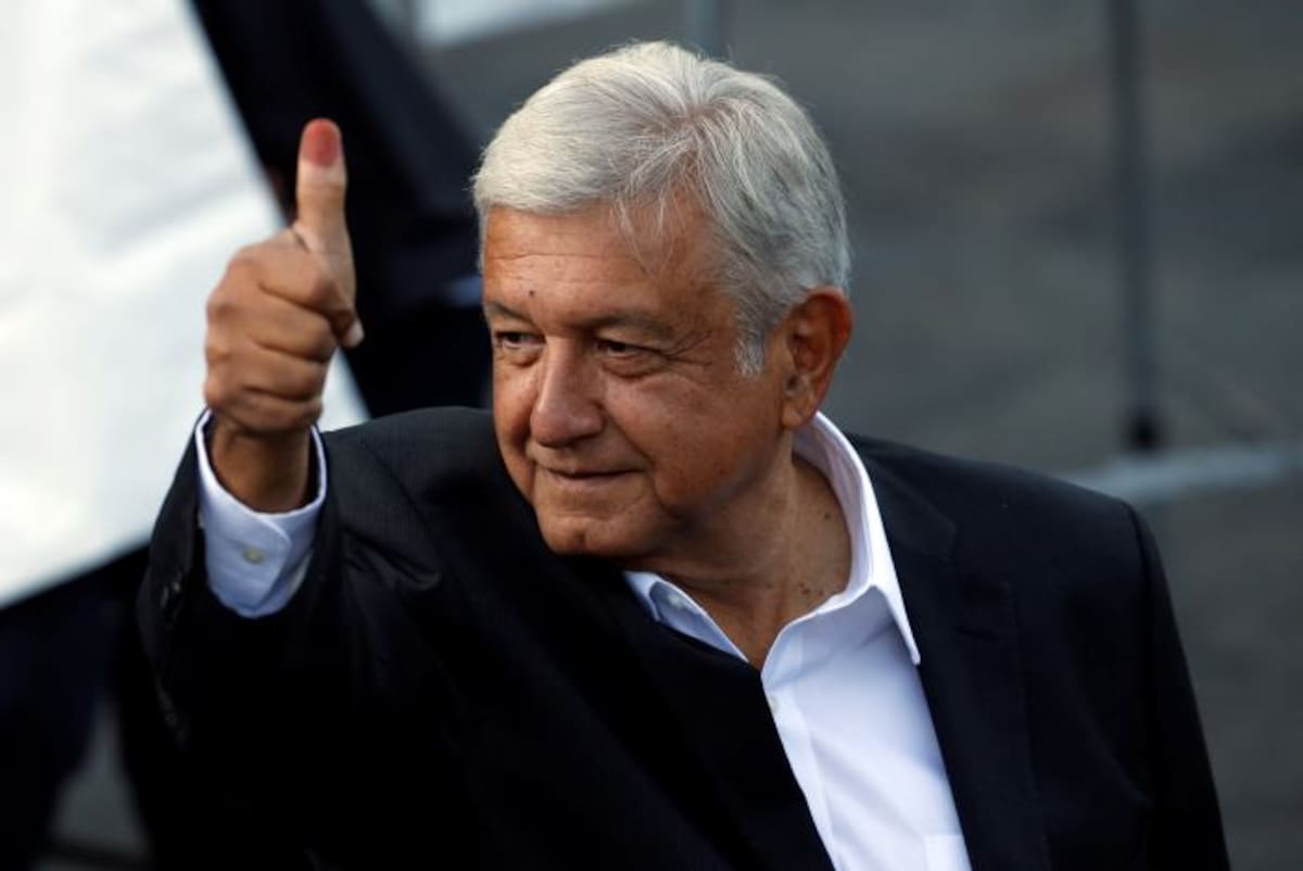 Andrés Manuel López Obrador, nuevo presidente mexicano. EFE.