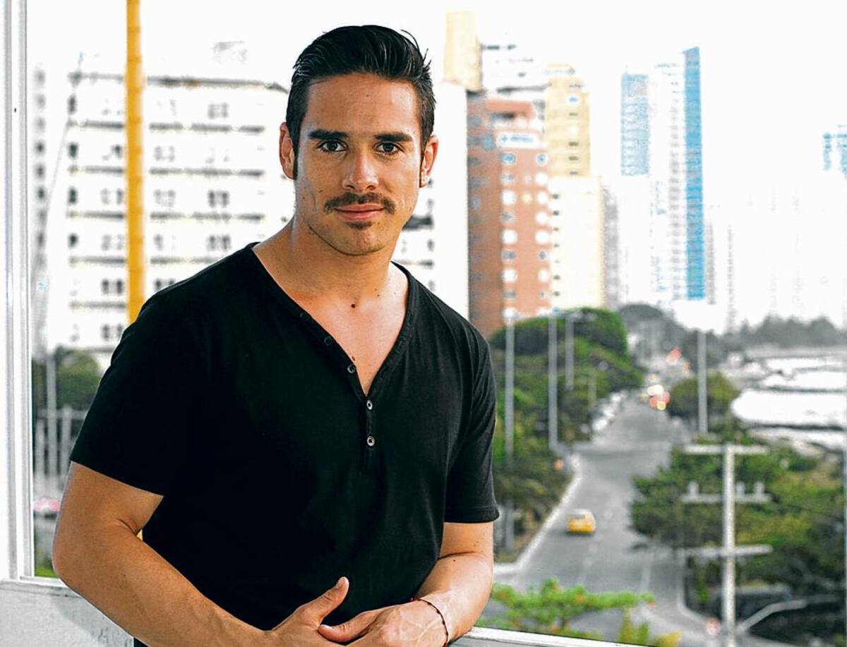 El actor se encuentra en Cartagena grabando los capítulos de La hipocondriaca, la nueva novela de Caracol Televisión. Cortesía