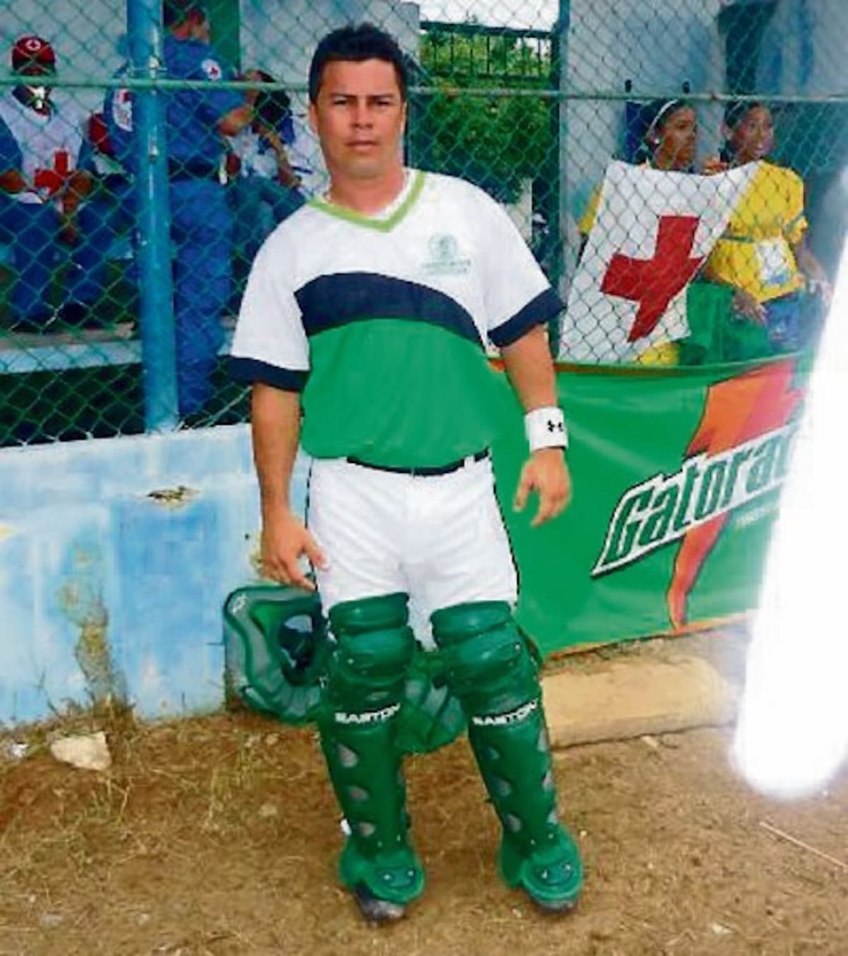 Marco Reyes Ospina, coordinador e instructor de la Escuela Béisbol Comfasucre.