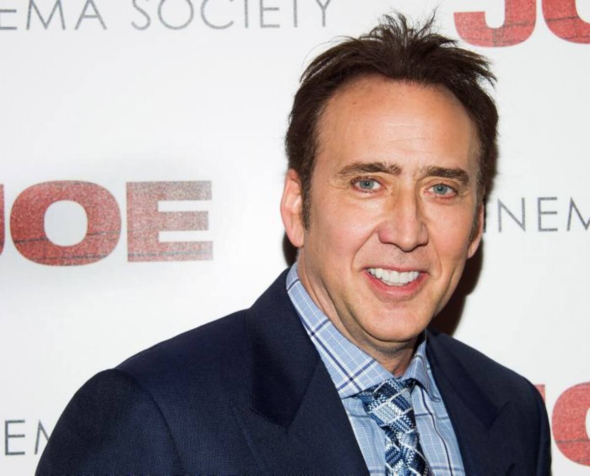 Nicolas Cage. AP Charles Sykes