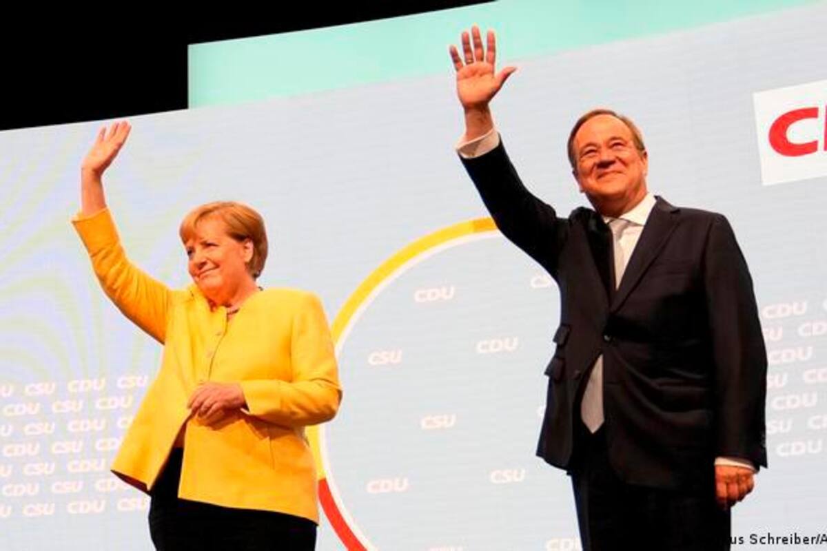 Merkel elogia al candidato de su partido que podría sucederla en el poder