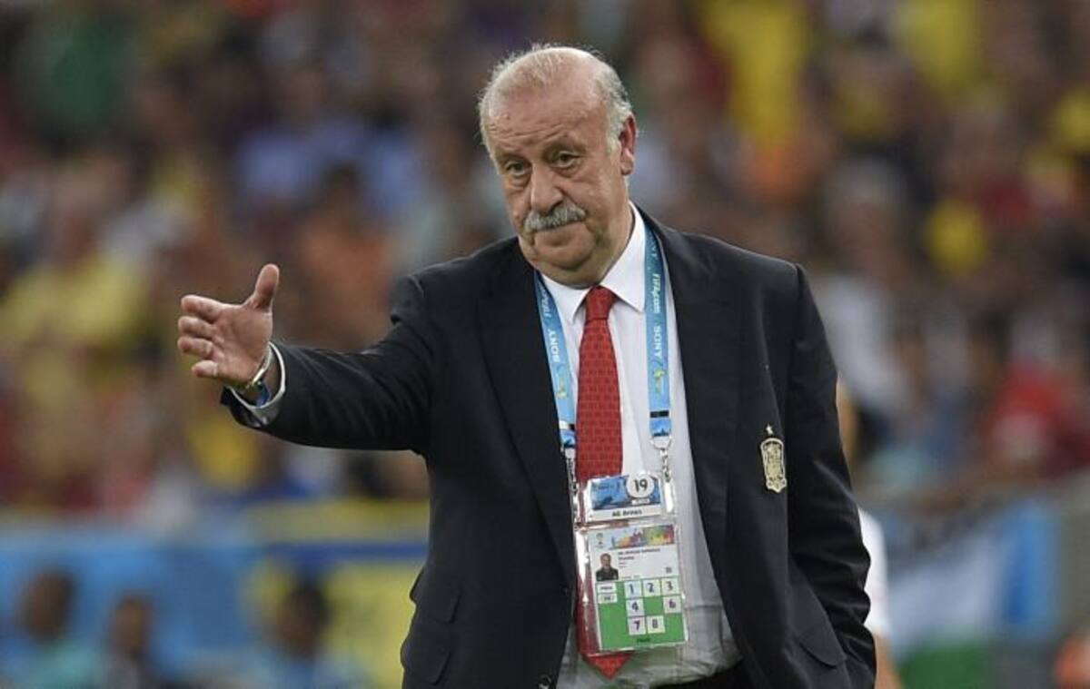 Vicente del Bosque. AFP LLUIS GENE