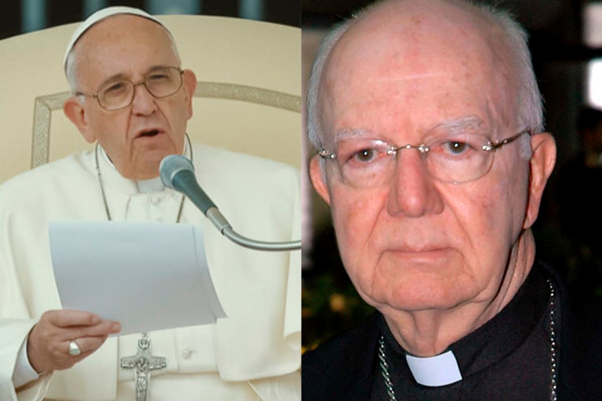 El papa Francisco lamenta fallecimiento del cardenal Pedro Rubiano