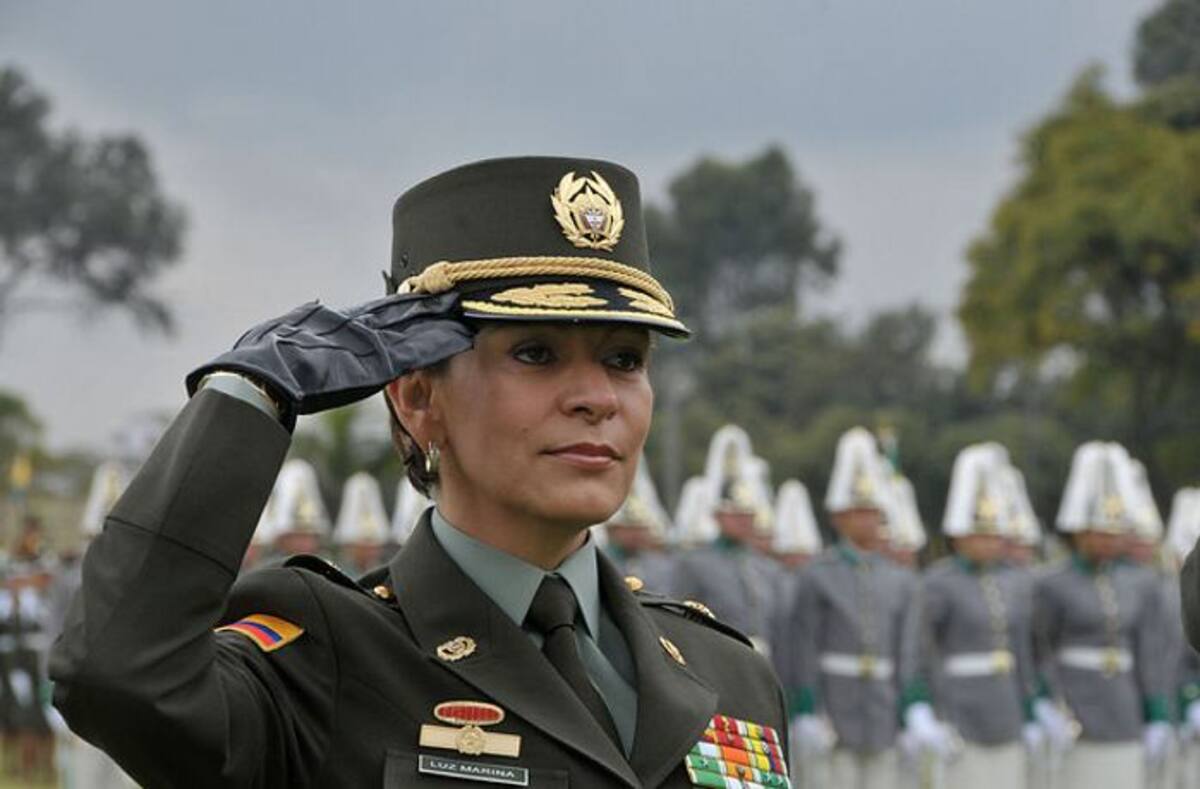 Exsubdirectora de la Institución, Mayor General Luz Marina Bustos Castañeda. COLPRENSA