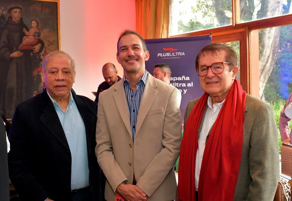 Álvaro Hurtado, Jorge Zabarain e Iván Zuluaga.