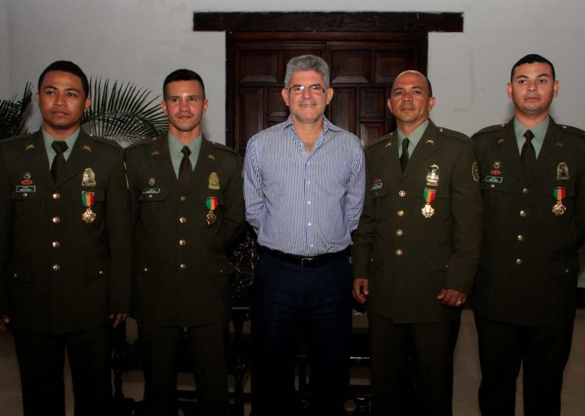 Harlex Blanco Varela, Guillermo Arias Clavijo, Arturo Zea, Alejandro Pereira Martínez y Plinio Jaraba.