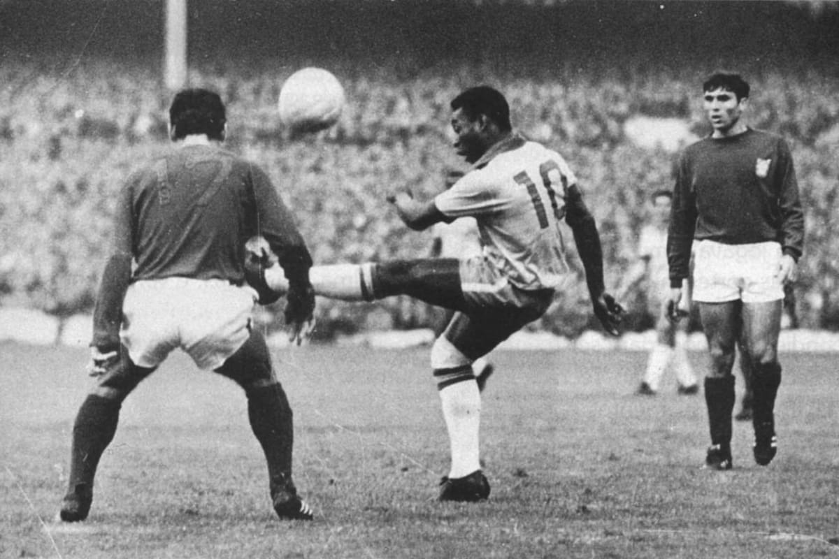¿Sabe usted cuántas veces vino Pelé a Colombia?