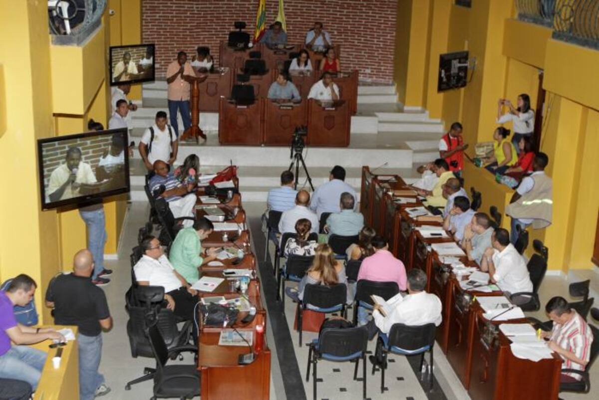 La audiencia se cumplió en el Concejo. Julio Castaño