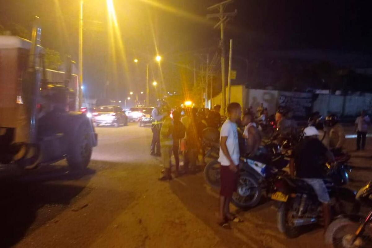 Murió motociclista tras ser arrollado por camión en el corredor de carga