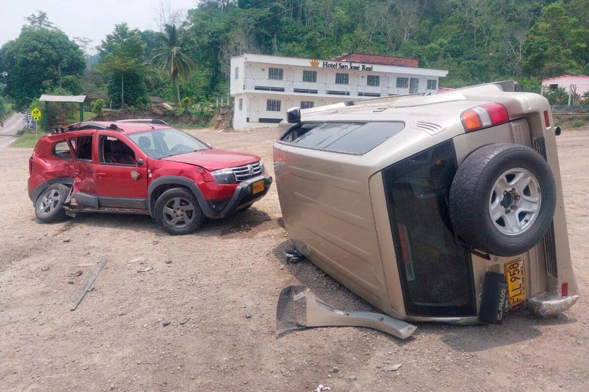 Video: Grave accidente entre dos vehículos dejó un adulto mayor muerto