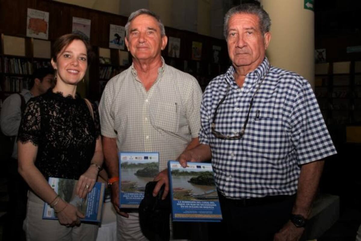 Alicia Eugenia Bozzi, Humberto Bozzi y Augusto Martínez. ZENIA VALDELAMAR