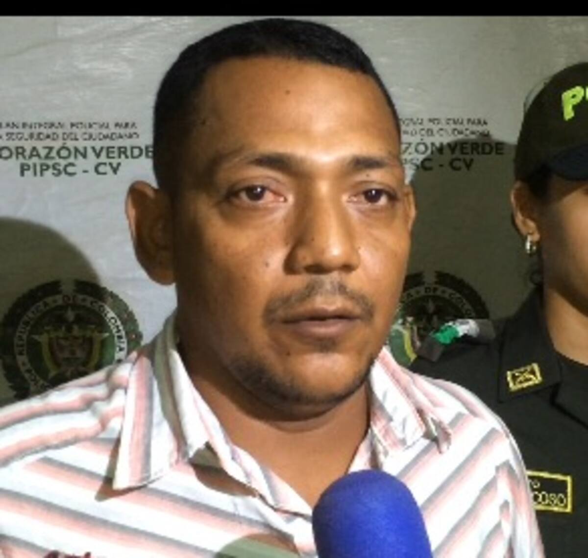 Edilberto Lambraño, padre de la menor desaparecida. Cortesía.