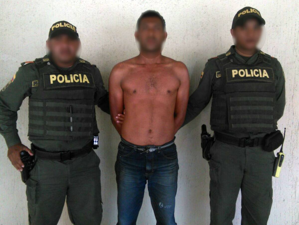 El presunto asesino de Carlos Zúñiga fue capturado por la Policía. Cortesía.