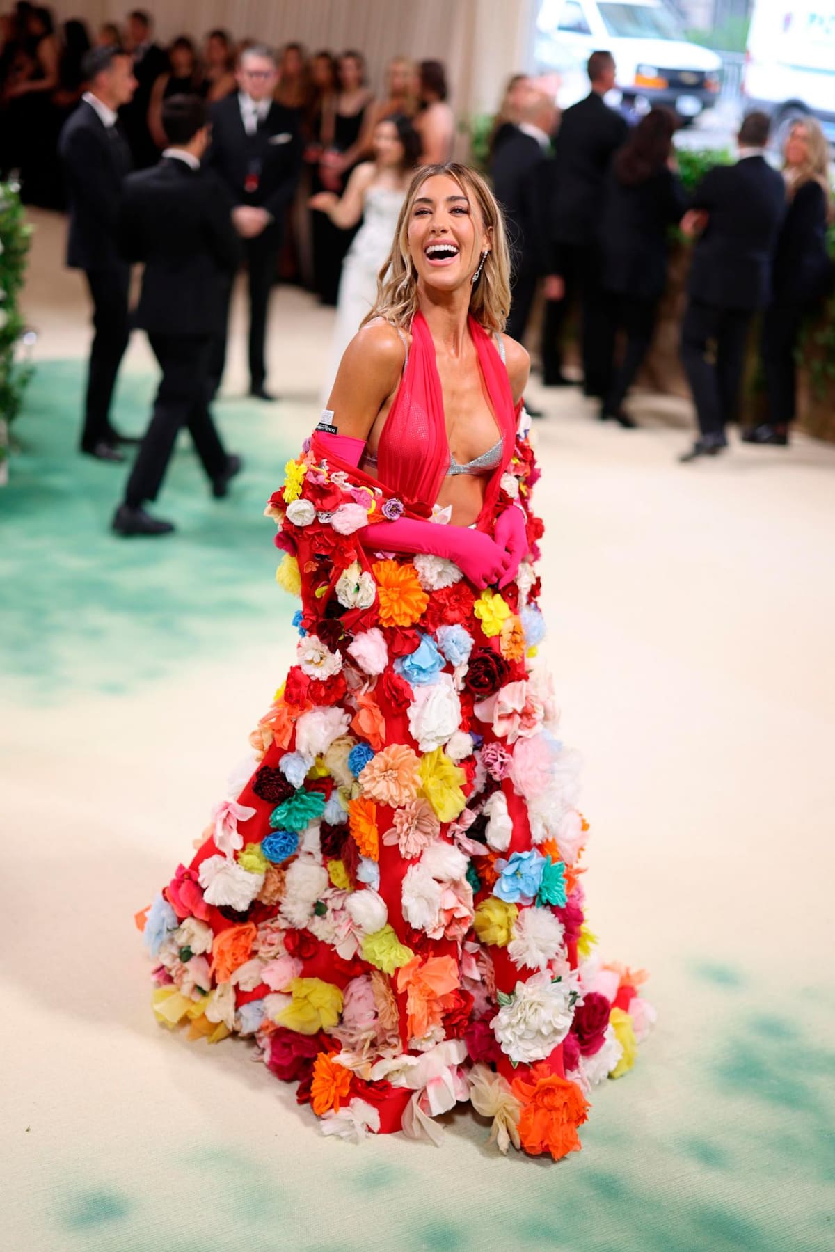 Jessica Serfaty en la Met Gala. //Foto: EFE.