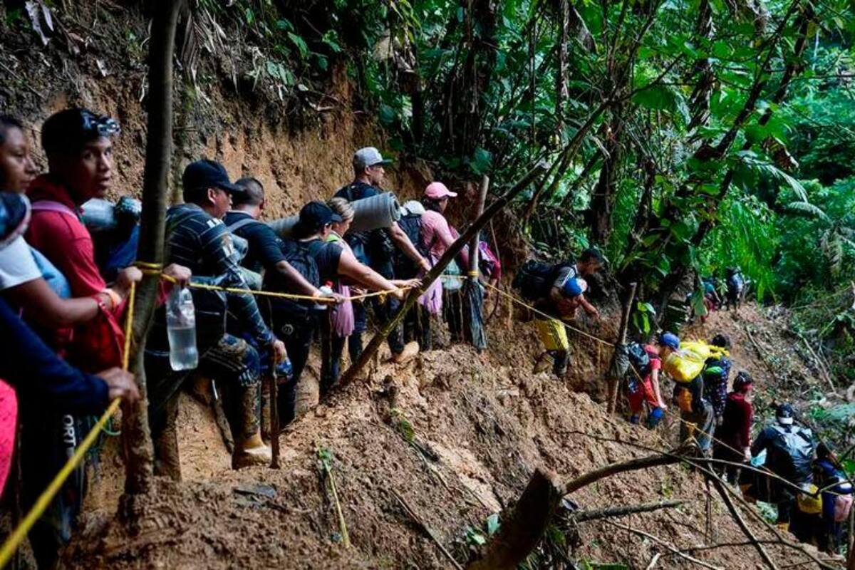 Al menos 518.000 migrantes cruzaron Honduras en 2023