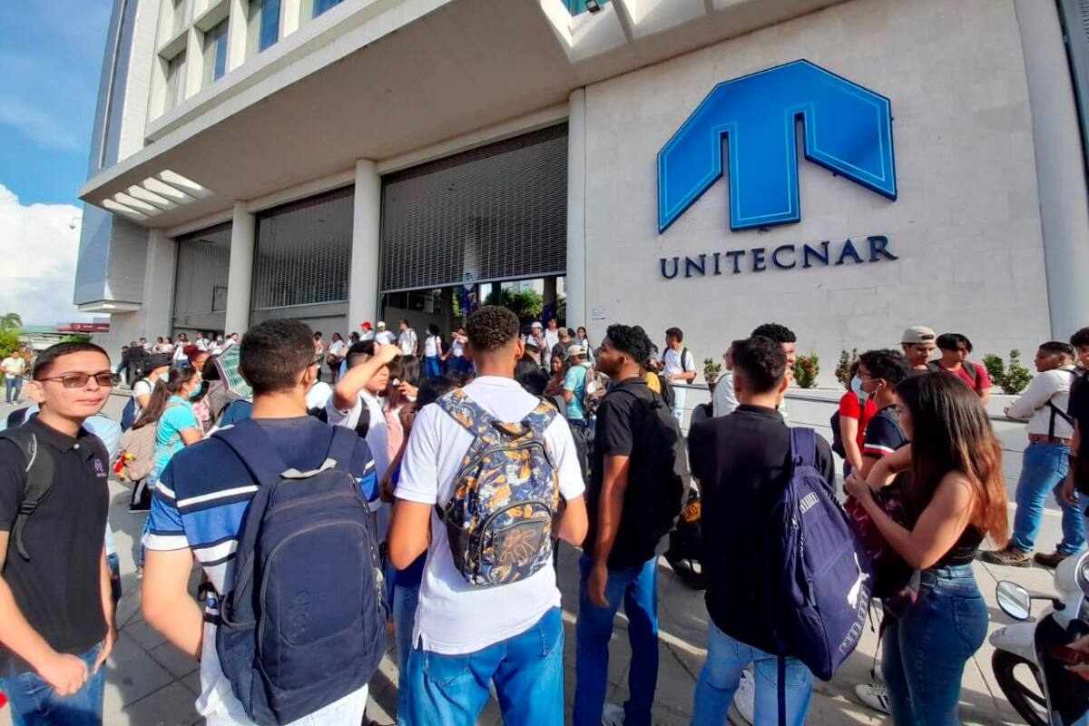 Video: “No al examen de suficiencia”: estudiantes de Unitecnar protestan