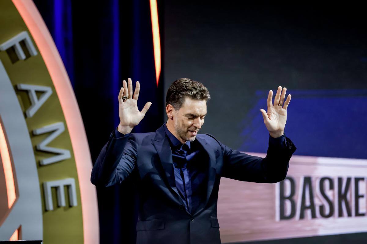 Pau Gasol, otra leyenda que ingresa al Salón de la Fama del Baloncesto