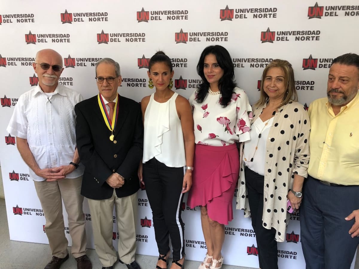 La ministra de educación, Yaneth Yiha en la Universidad del Norte de Barranquilla. El Universal