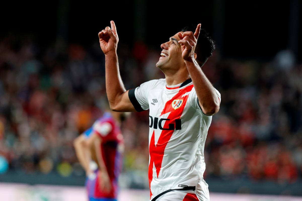 Falcao García, jugador del mes de septiembre de Rayo Vallecano