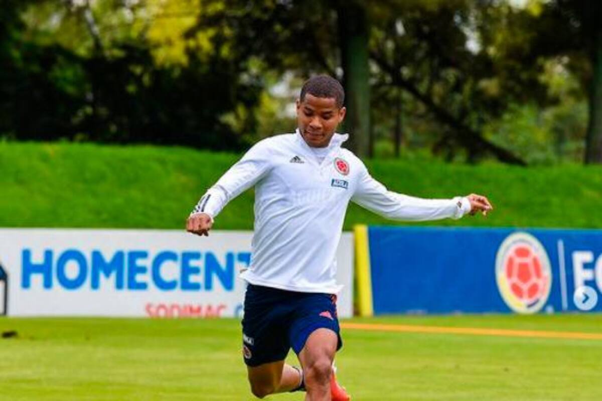 Wílmar Barrios ya está en concentración con la Selección Colombia