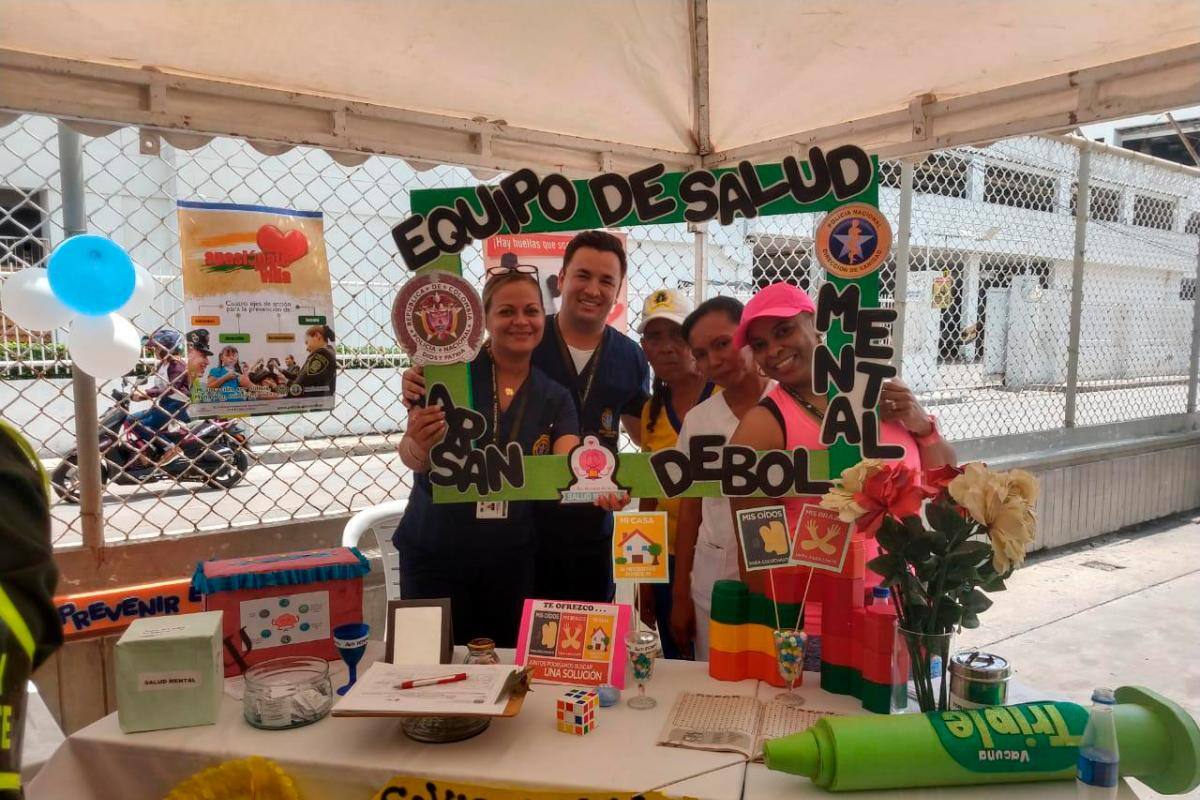 Con brigadas de salud, Policía conmemora aniversario N°64 de la Dirección de Sanidad