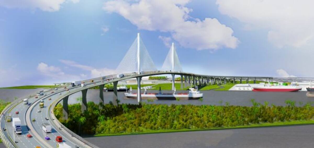 Así será el nuevo Punte Pumarejo. CORTESÍA