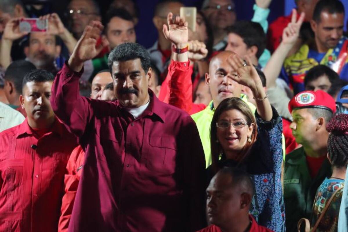 Nicolás Maduro ganó las elecciones con 5.823.728 votos, con una participación de 8,6 millones de electores de los más de 20 millones que estaban convocados, lo que significa una de las participaciones más bajas de la historia venezolana. EFE Miguel Gutiérrez