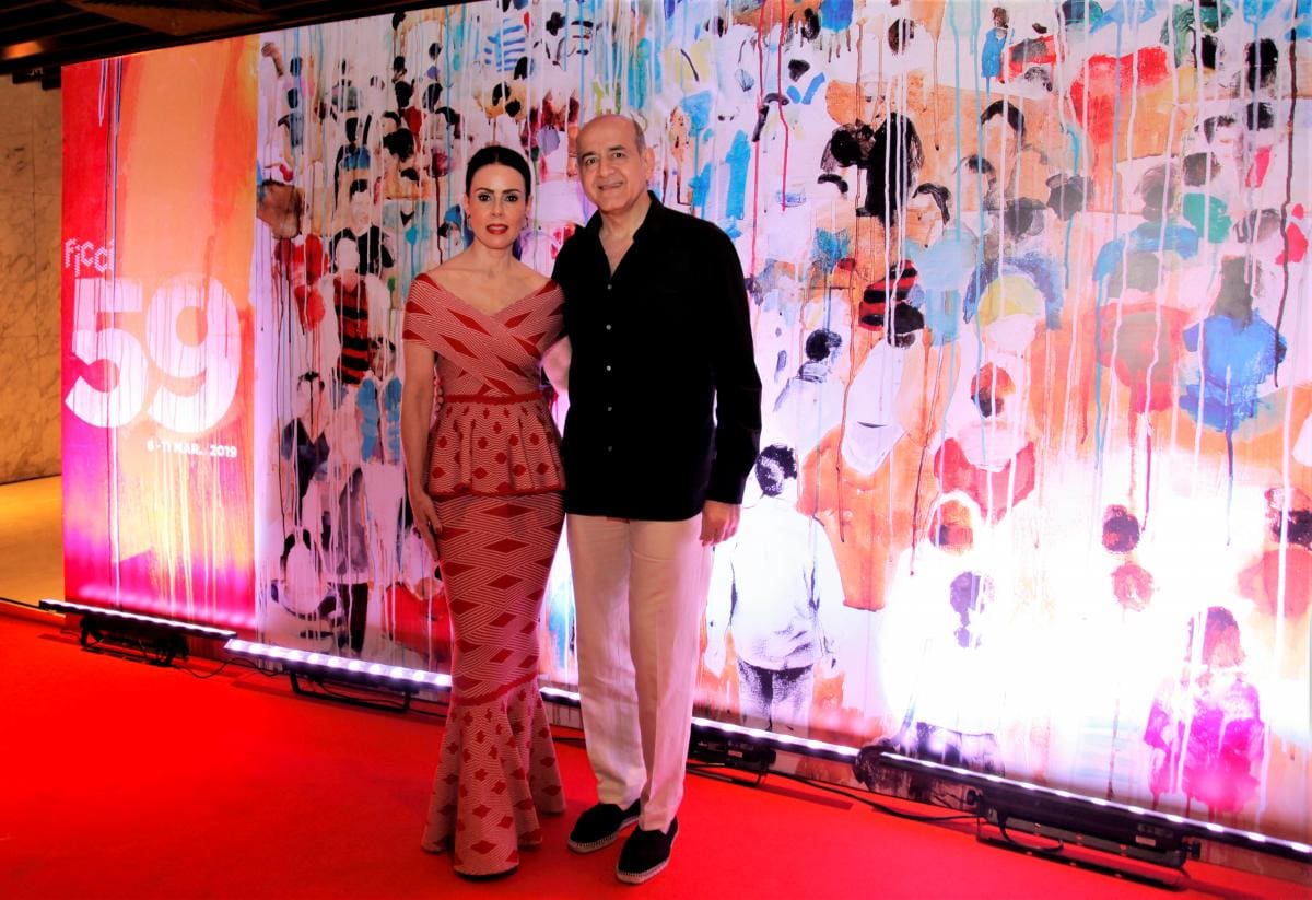 Patricia de Falah y Munir Falah Issa.