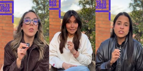 Mónica Rodríguez, Juanita Gómez y Laura Palomino reaccionan al caso Rafael Poveda