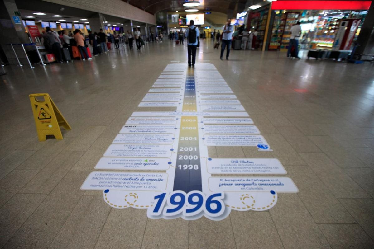 Sacsa tiene la concesión del aeropuerto desde el año 1996. //JCB-EU