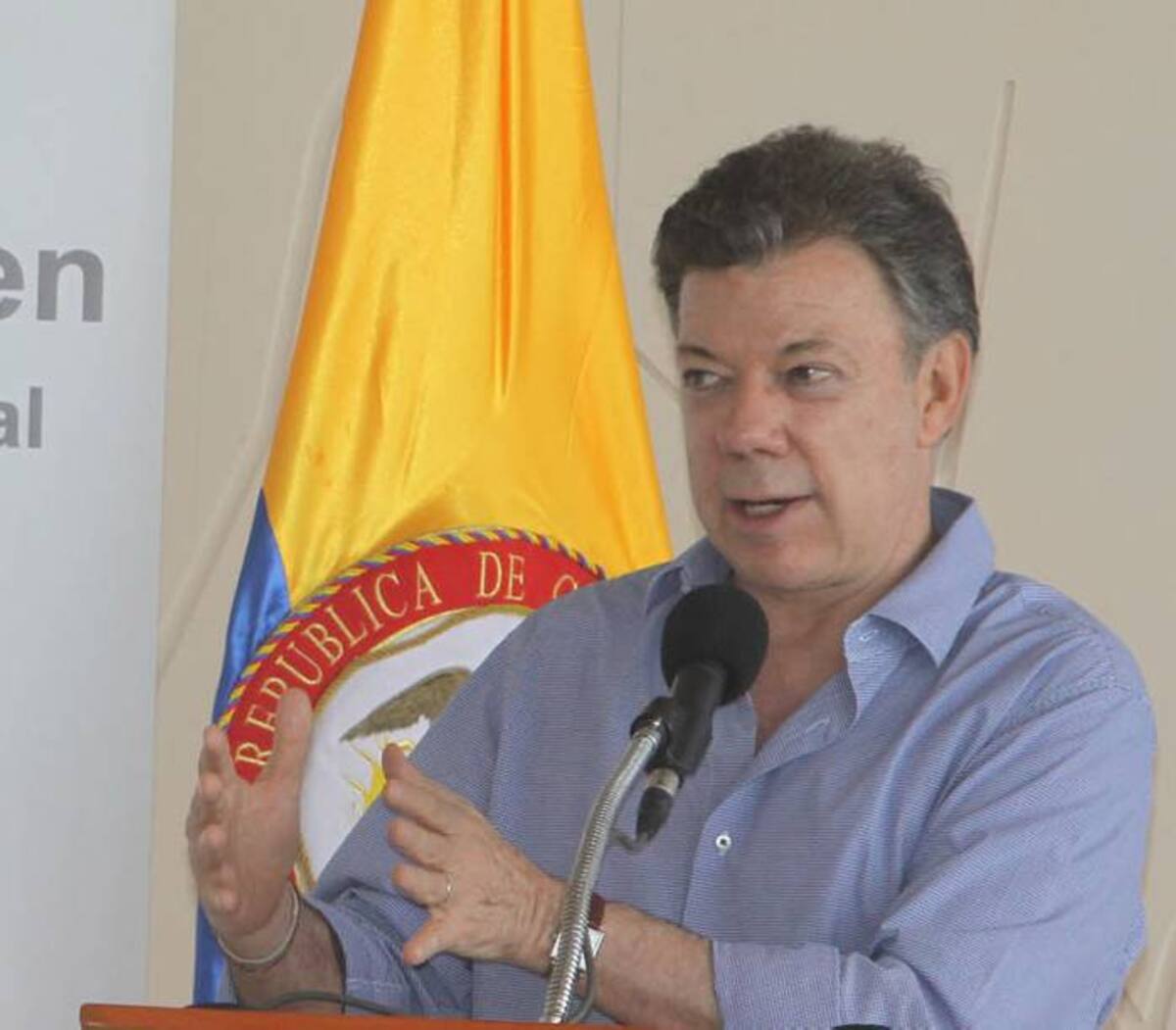 Juan Manuel Santos, presidente de Colombia. COLPRENSA