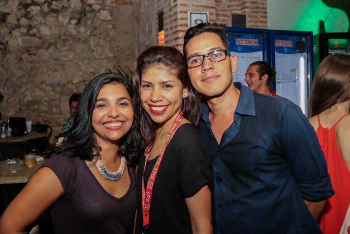 Adry Martínez, Eliana González y Rafa K’ardenas.