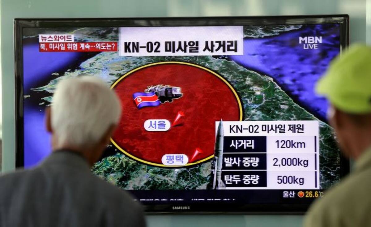 Los Musudan tiene un alcance estimado entre 2.500 y 4.000 km, una distancia suficiente para alcanzar Corea del Sur y Japón y en teoría las bases estadounidenses de la isla de Guam en el Pacífico. AP Lee Jin-man