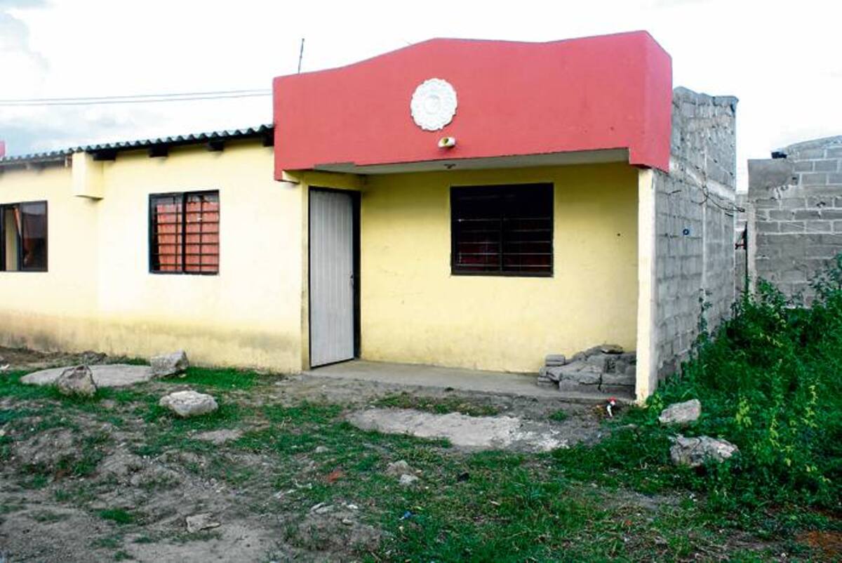 Casa donde vivía la niña que murió en el barrio Caribe de la capital del departamento de Córdoba.