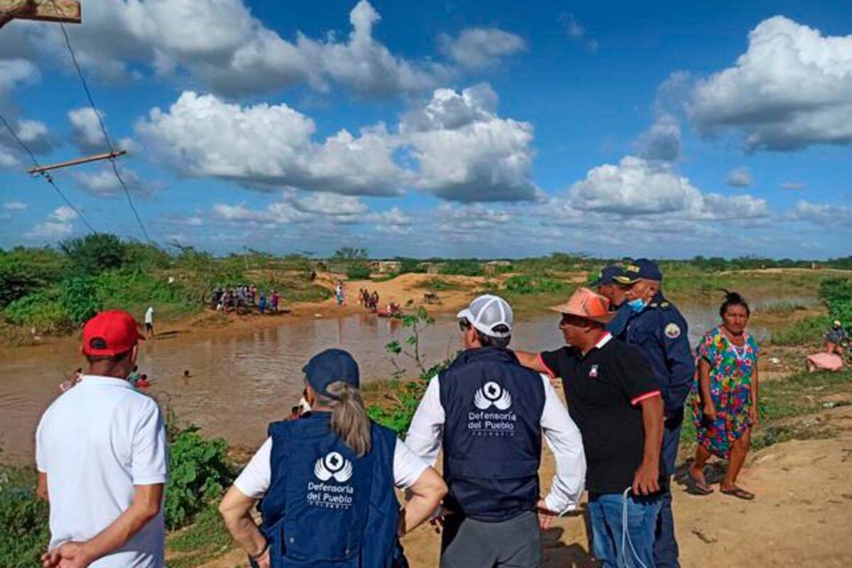 Ayudas para afectados por tormenta no han llegado a La Guajira: Defensoría