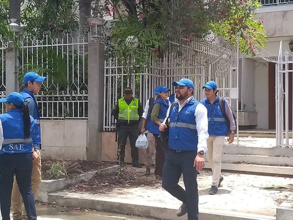 Antigua casa donde vivía Enilce López. Colprensa.