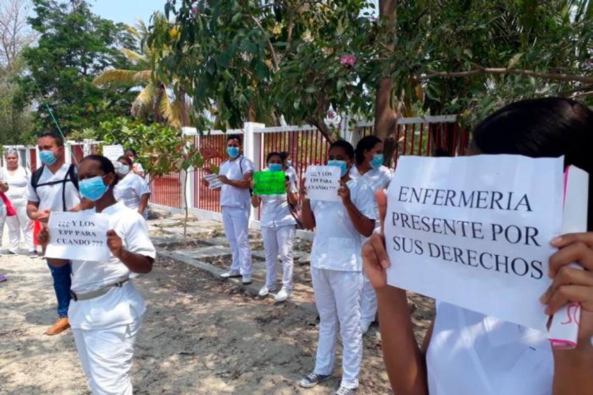 “Nos sentimos solas, exigimos garantías”: enfermeras de la Clínica El Bosque