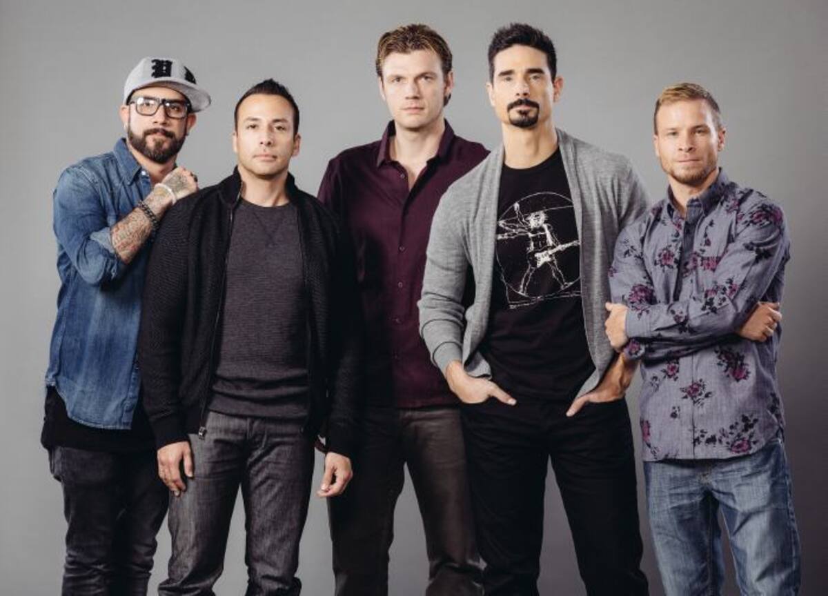 AJ McLean, Howie Dorough, Nick Carter, Kevin Richardson y Brian Littrell. AP Casey Curry