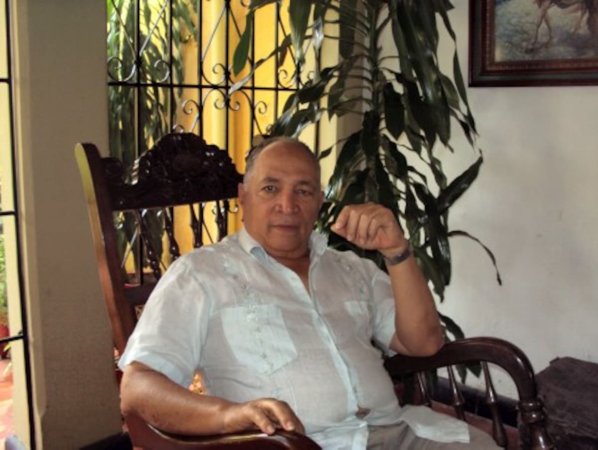 Victor Serrano Gómez, presidente de Corposanta, organismo que organiza la Semana Santa en Mompox.