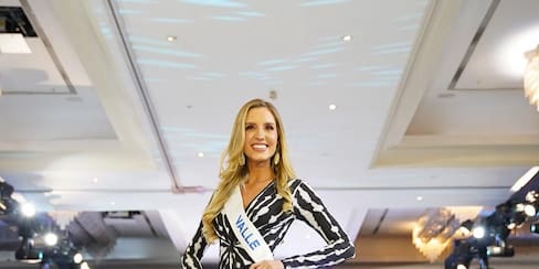 Señorita Valle obtiene el título de Señorita Elegancia 2025