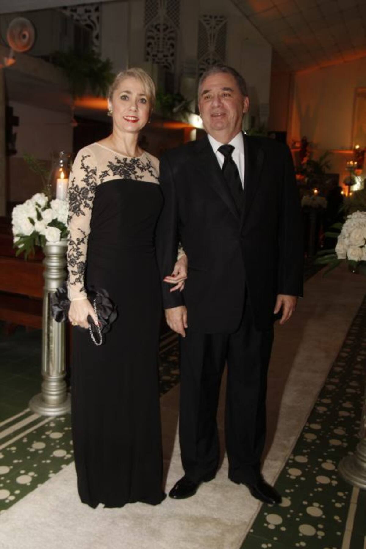 Alicia de Cepeda y Arturo Cepeda.