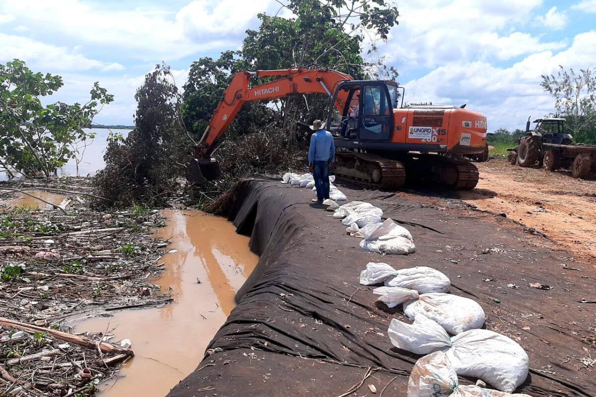 Gobernación atiende erosión en San Jacinto del Cauca