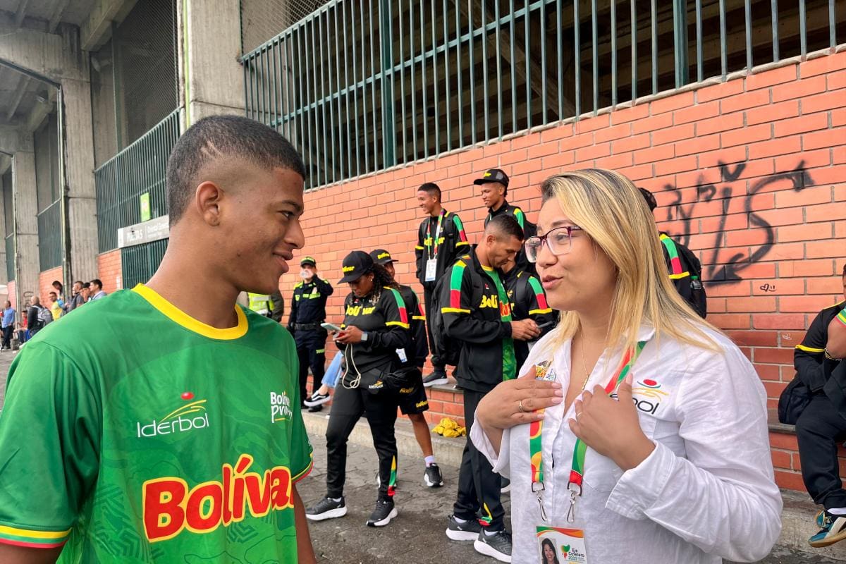 Juegos Nacionales: Diana Calderón, la madrina de los deportistas de Bolívar