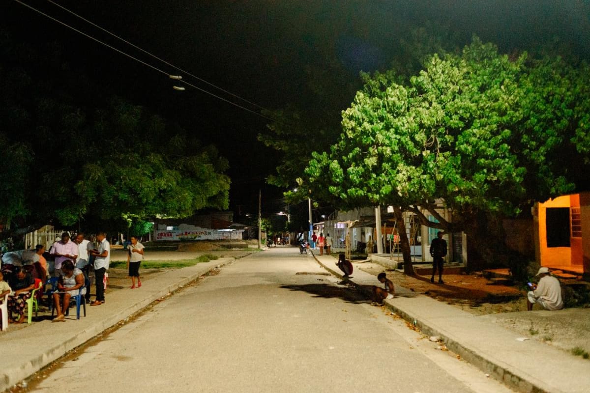 Arroyo de Piedra estrena alumbrado público con luces LED