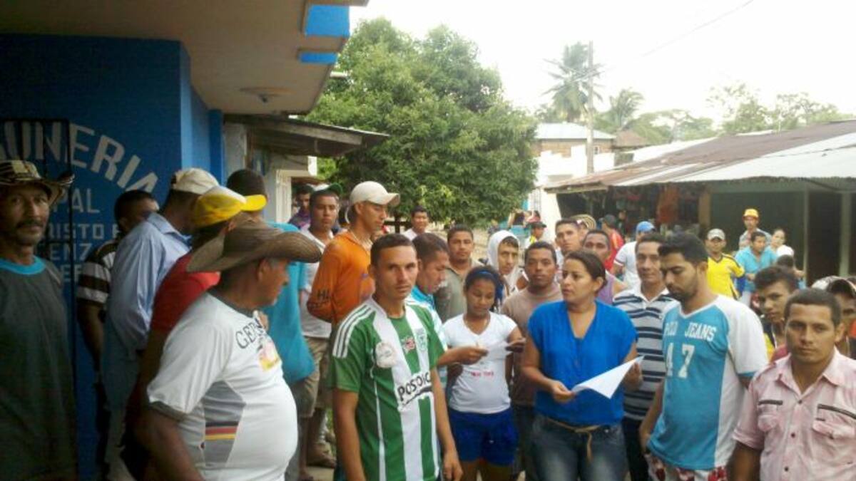 Varios de los habitantes de Montecristo han ido a la Personería Municipal a denunciar el hecho Cortesía