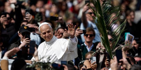Papa León XIV lanza fuerte mensaje en Domingo de Ramos: esto dijo