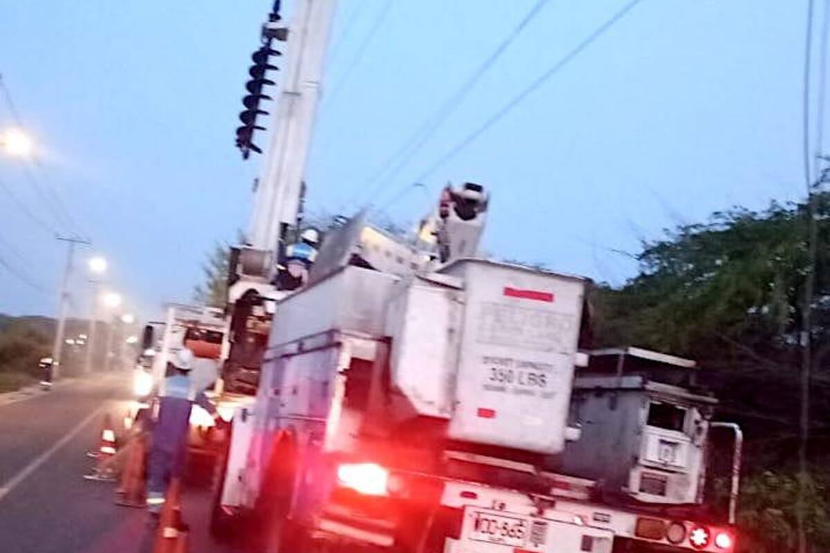 Air-e denunció nuevo robo de cables en la antigua vía a Puerto Colombia