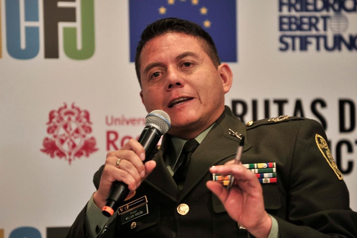 Coronel William Oswaldo Rincón Zambrano, próximo comandante. //