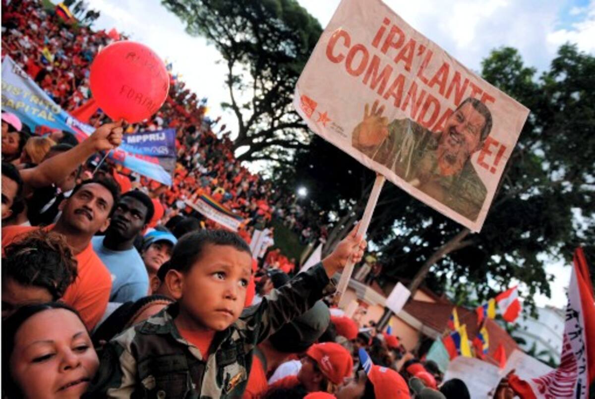 Venezuela celebra este martes el Bicentenario de su inpedendencia. AFP LEO RAMIREZ